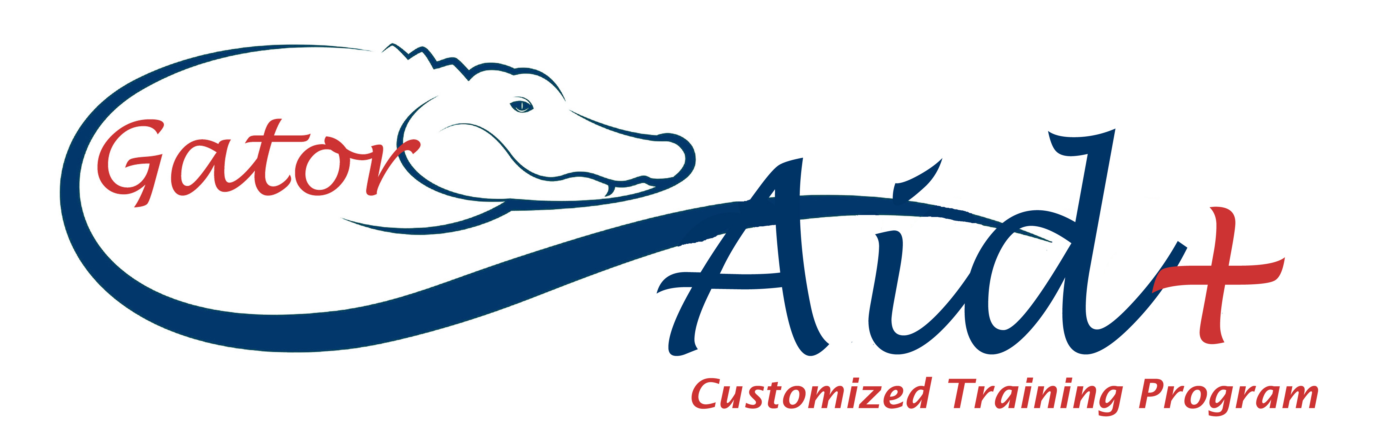 Gator Aid customized training program logo