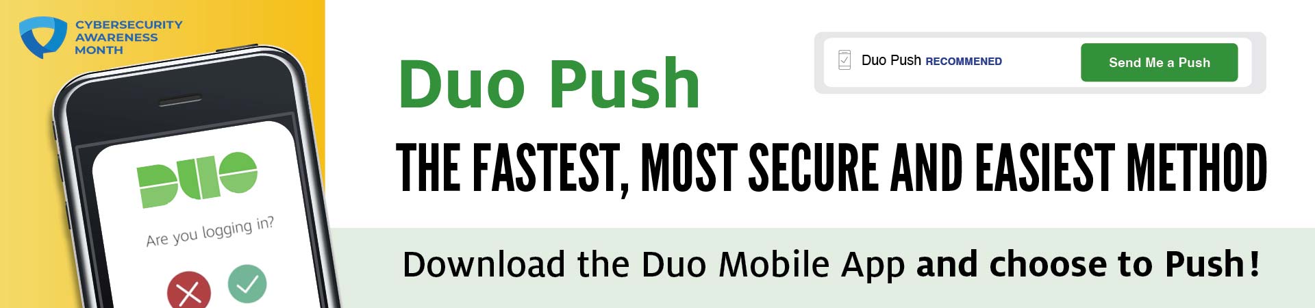 Duo Push. Secure your login