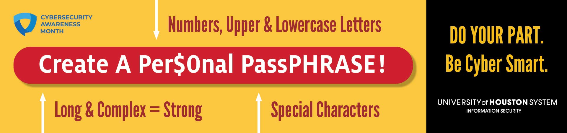 Create a personal passphrase