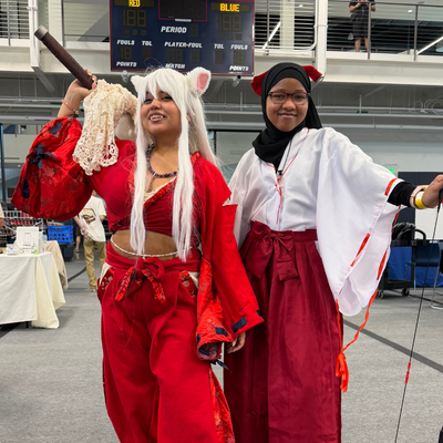 university of houston downtown students dress in costumes at gatorcon 