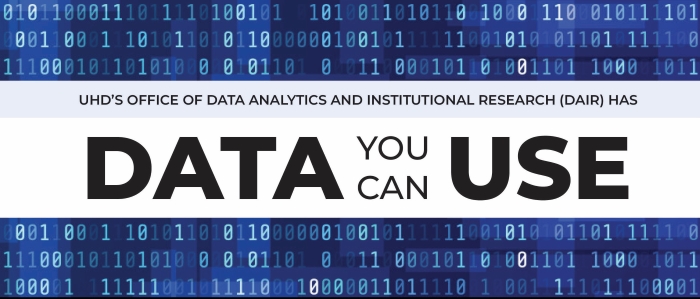 Binary code graphic with the words "Data You Can Use" superimposed.