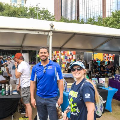 UHD Volunteers at Earth Day Houston