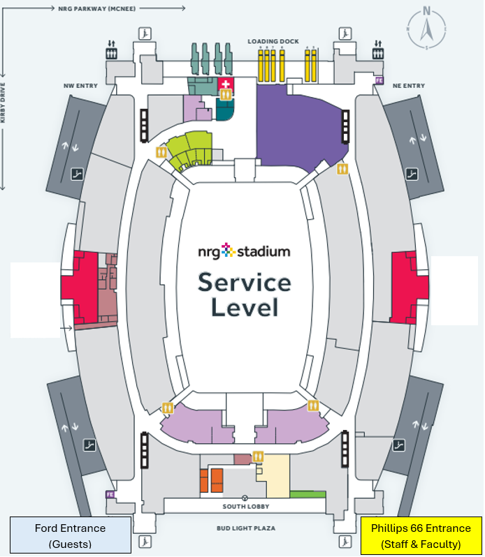 image of NRG service level map