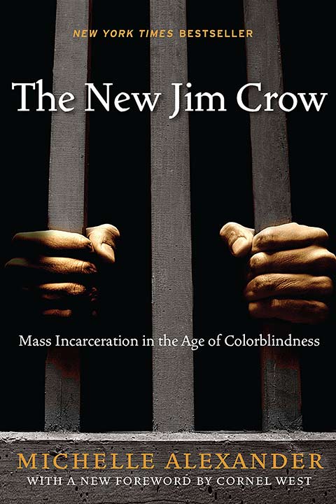 The New Jim Crow book cover