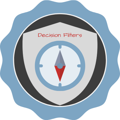 Decision Filters for an Aligned Course Badge