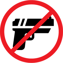 No Weapons (open/concealed carry prohibited)