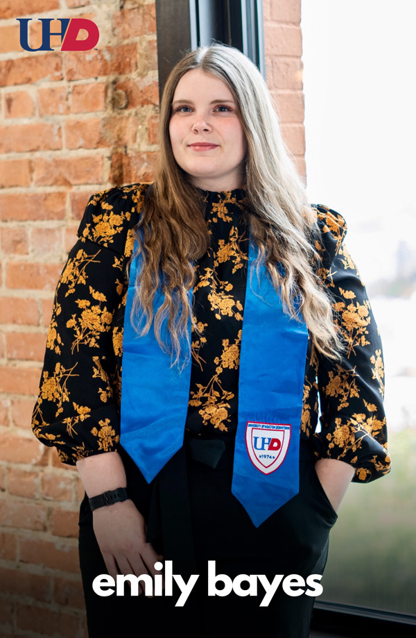 Commencement ambassador Emily Bayes Commencement ambassador Emily Bayes