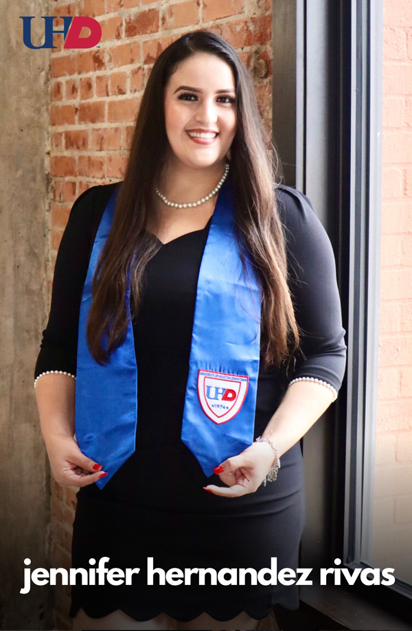 Commencement ambassador Jennifer Hernandez Commencement ambassador Jennifer Hernandez