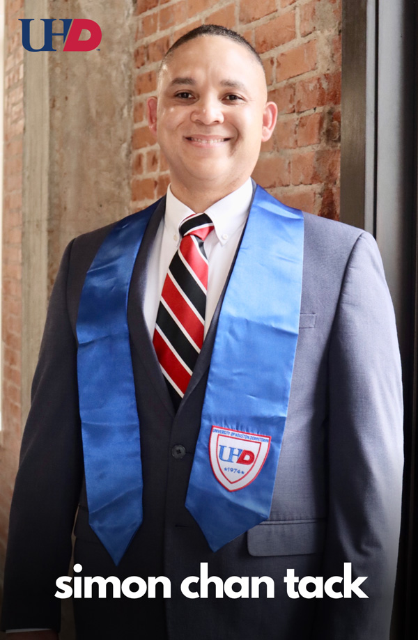 Commencement ambassador Simon Chan Tack