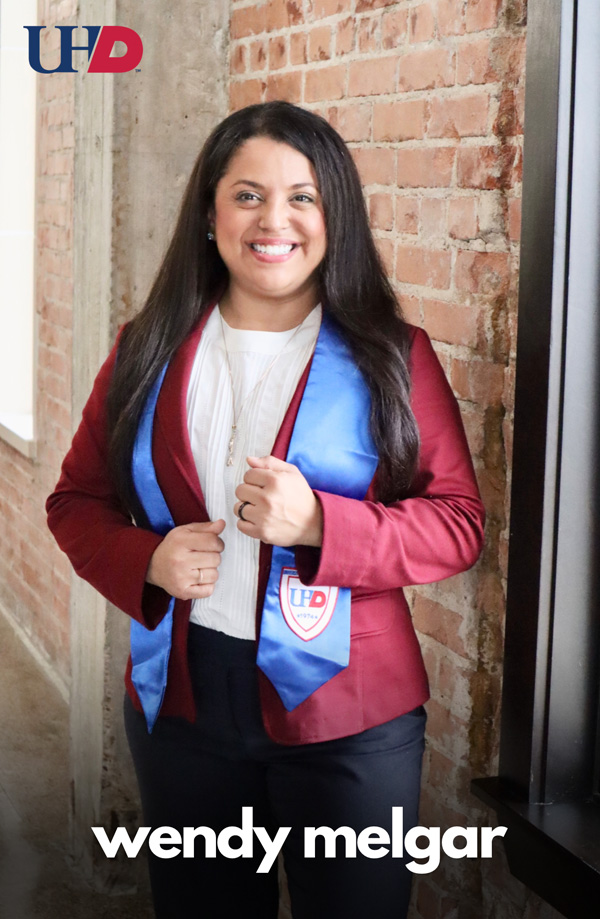 Commencement ambassador Wendy Melgar Commencement ambassador Wendy Melgar