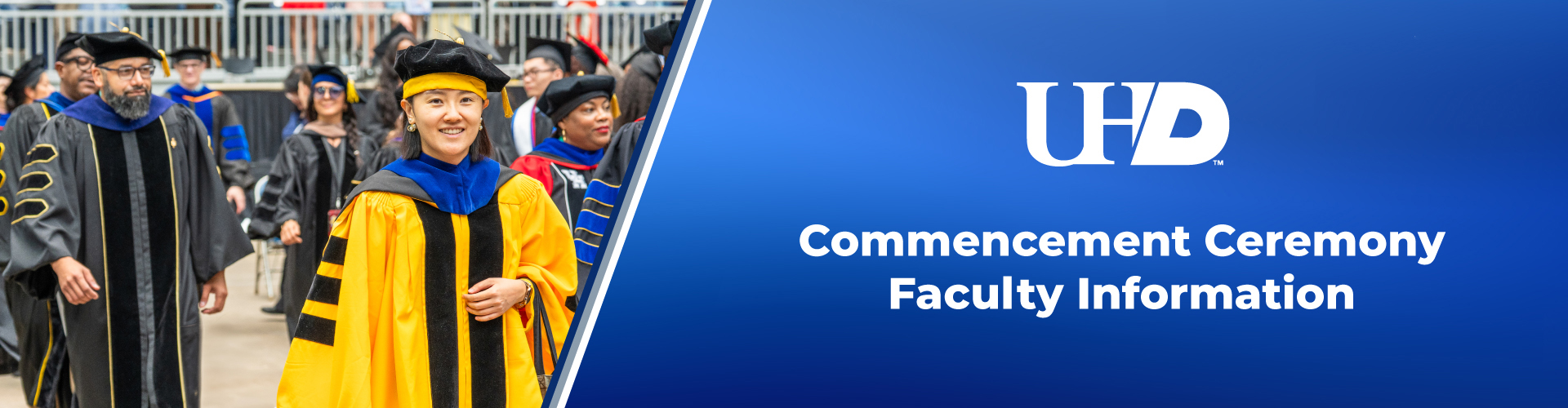 Faculty at Commencement