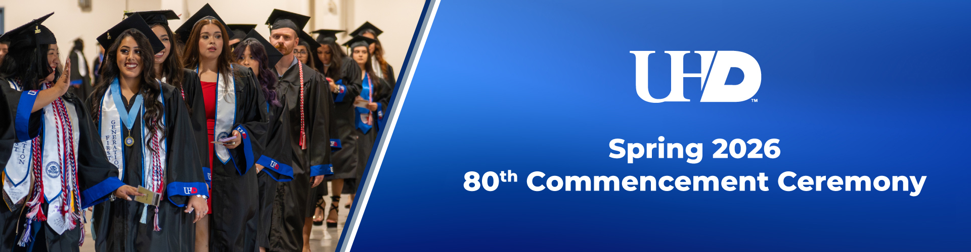 UHD Spring 2026 80th Commencement Ceremony