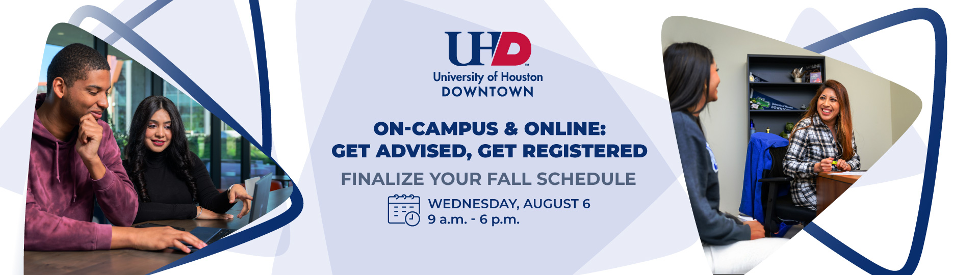 On-Campus & Online: Get Advised, Get Registered