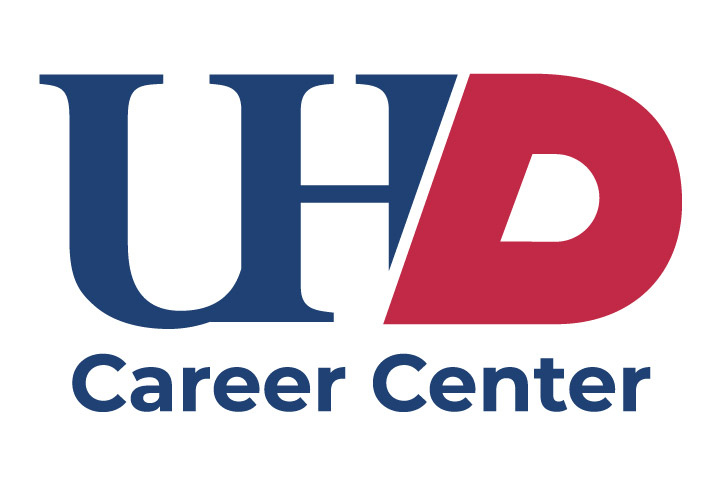 UHD Main Career Center blue and red logo