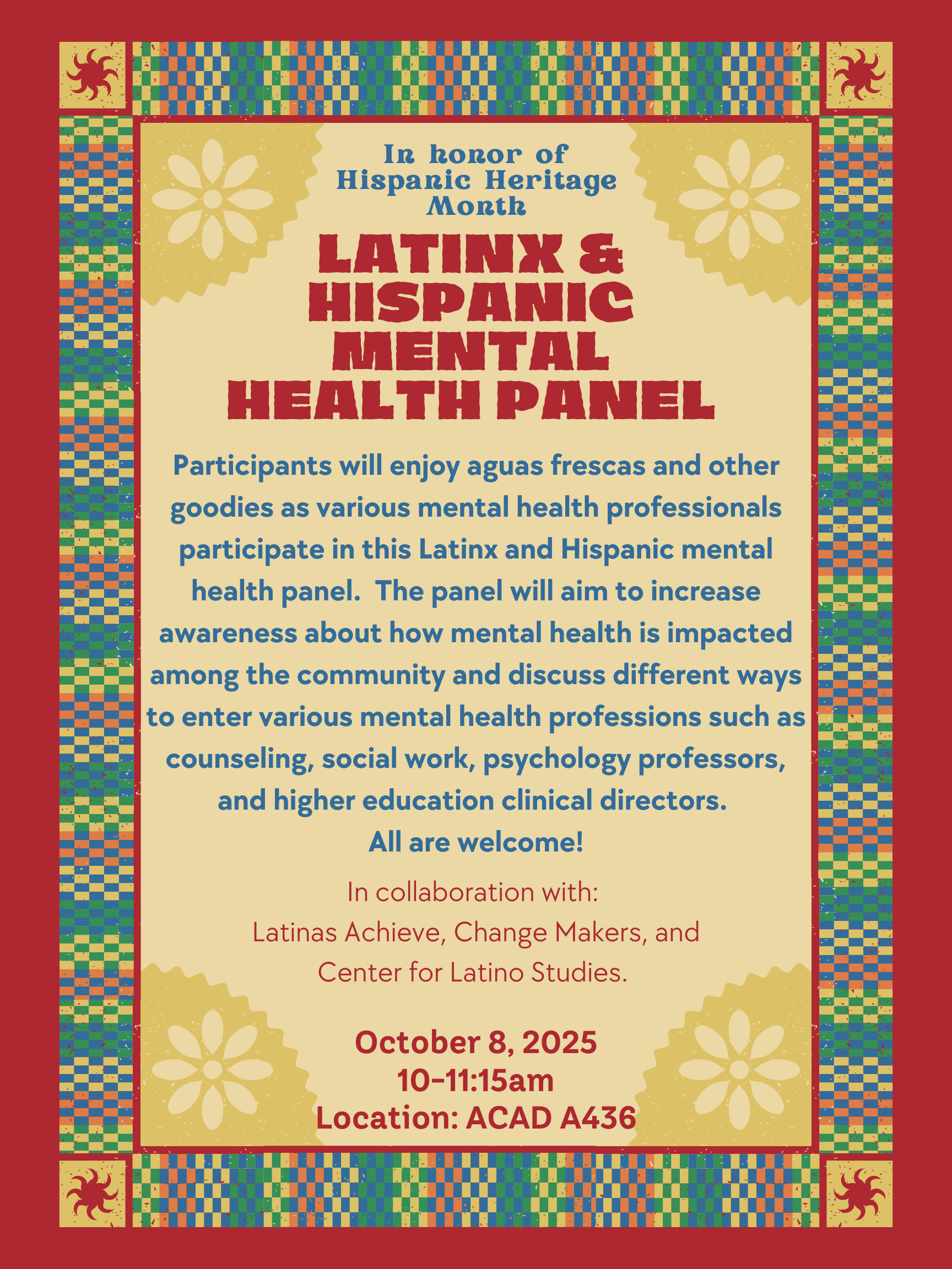 Latinx Mental Health Panel