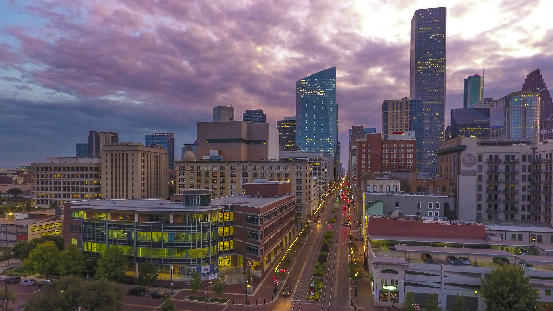 Downtown Houston Aerial Photo